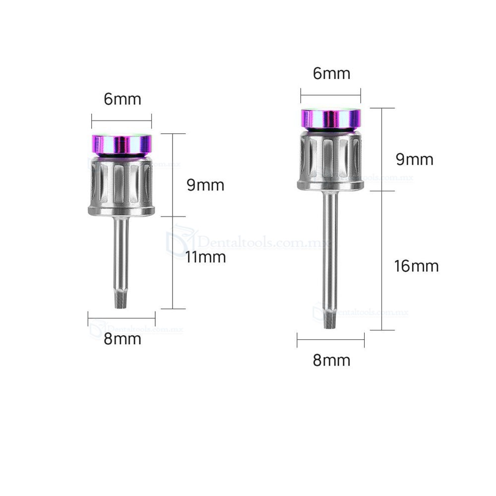 Kit de llave dinamométrica para implante Universal dental eléctrico con destornillador de 16 Uds